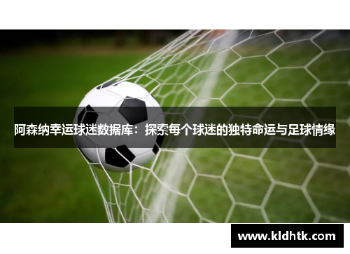 阿森纳幸运球迷数据库：探索每个球迷的独特命运与足球情缘